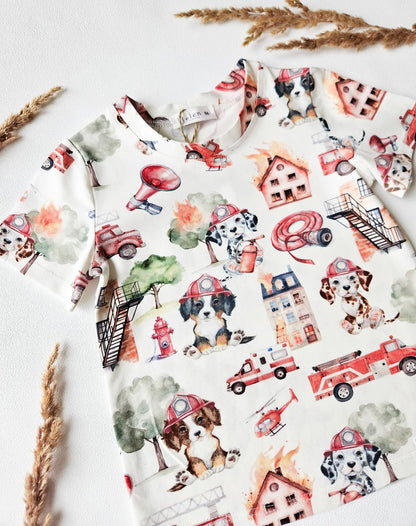 Firefighter puppies top