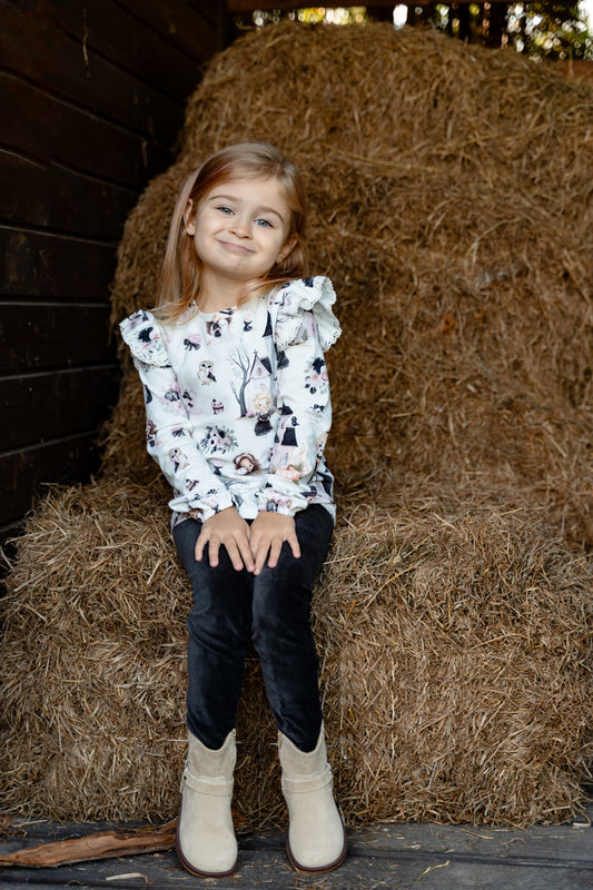 Halloween top for girls