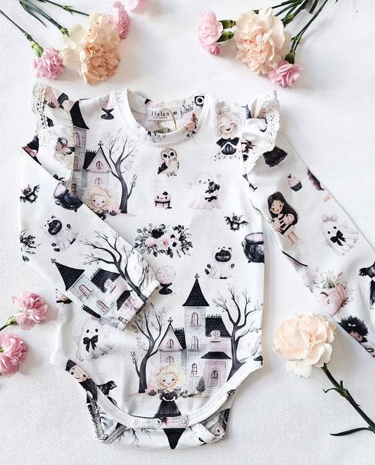 Halloween bodysuit for girls