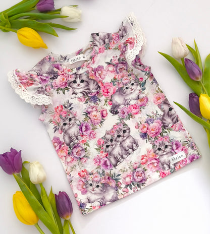 Cute cats top