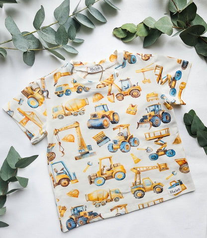 Construction vehicles top